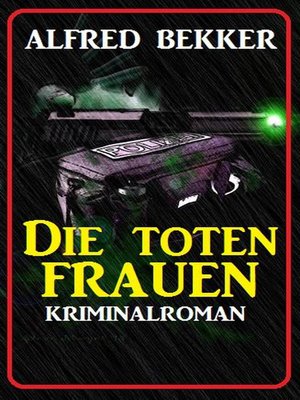cover image of Die toten Frauen